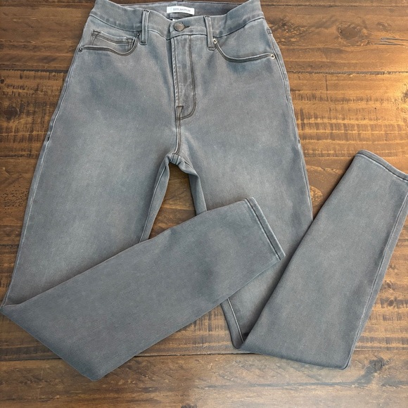 Good American | Good Waist | Shaping Jeans Gray Skinny Size 4/27 - Picture 3 of 11